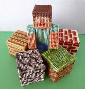 acrafty interview craftypod plastic canvas minecraft blocks