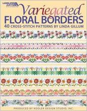 variegated floss projects - floral borders book