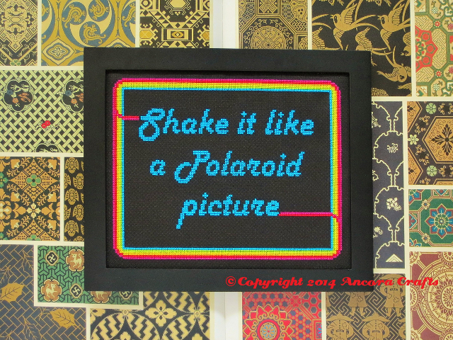 polaroid cross stitch pattern 