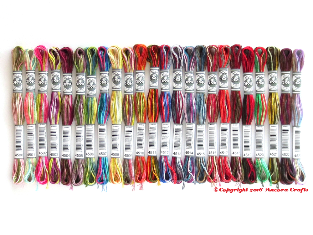 Dmc Variegated Floss Color Chart