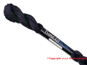 ThreadworX 11213 - Wrought Iron variegated embroidery floss is lovely very dark grays and black