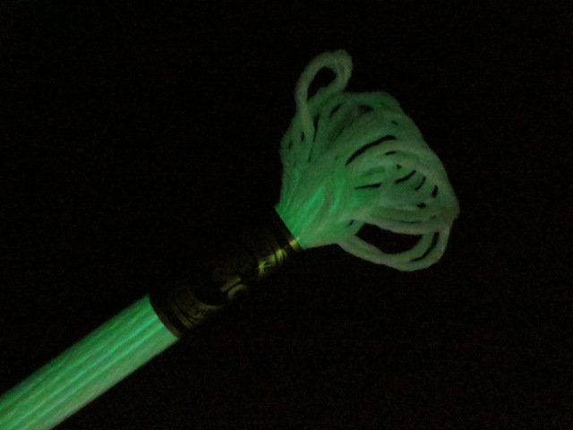 DMC glow in the dark floss E940